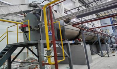 China Planta de horno giratorio de carbón activado eléctrico a 900 grados Celsius en venta