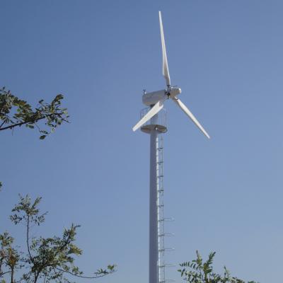 China 30KW Horizontal Axis Pitch Control Wind Turbine Generator Wind Energy System Home for sale
