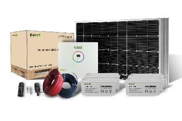 China Sistema fotovoltaico do armazenamento da bateria do poder dos painéis solares de 5KW 10KW à venda