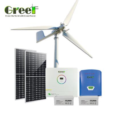 China Efficiency Off Grid Solar System Solar System 48VDC MPPT Charge Controller 24 Hour Work Time zu verkaufen
