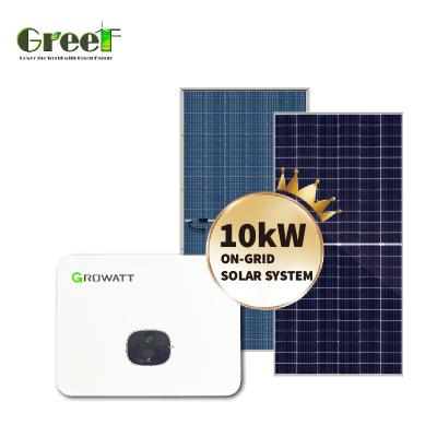 China Sistema de paneles solares de silicio monocristalino con monitoreo de 1kW-100kW en la red Energía solar en venta