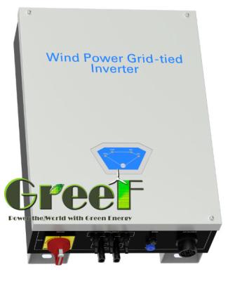 China 5KW Single Phase Integrated Grid Tied Inverter With Controller RS485 Monitoring for sale