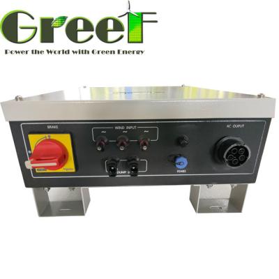 China 5KW Single Phase Integrated Grid Tied Inverter With Controller for sale
