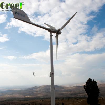 China Turbina de viento horizontal inteligente de la echada del hogar 5kW en venta