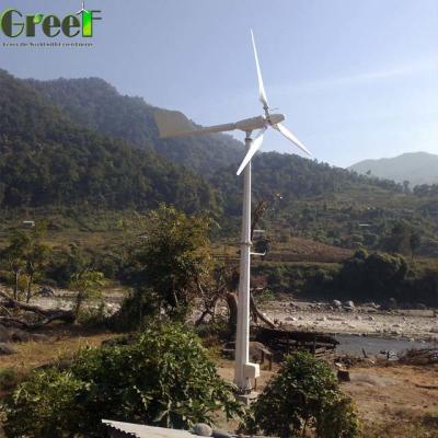 China 5kw Windmill Low Start Up wind turbine pitch system For Home Use for sale