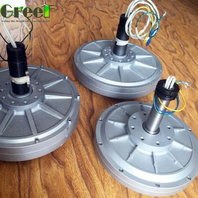 China 1KW 10KW Coreless Permanent Magnet Generator Axial Flux Magnetic Generator for sale