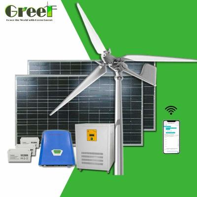 China 5kw Safety High Efficiency Wind Turbine Generator For Home Use With CE Certificate for sale