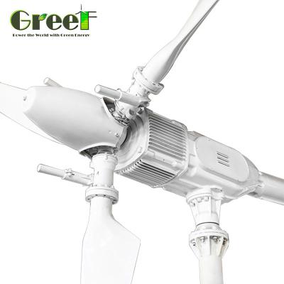 China 5kw Low Rpm Windmill Energy Solar Hybrid Industrial Inverter Wind Turbine Speed System for sale