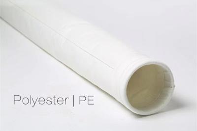 China PTFE Cement Filter Bags 1.7mm Thick , 5 Micron Polyester Filter Bag for sale