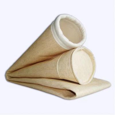 China Metamax Nomex Dust Industrial Filter Bags Nonwoven For Blast Furnace Smoke Filtration for sale