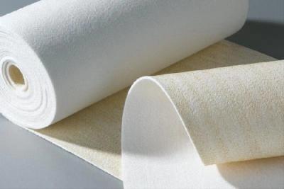 China Nomex Aramid Dust Collector Filter Cloth , 220cm Width Non Woven Needle Felt for sale