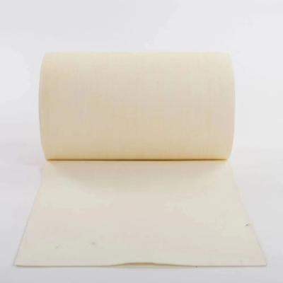 China Asphalt Mixing Industrial Filter Cloth 2mm Dust Collector Filter Bag Material 450GSM ~ 650GSM for sale