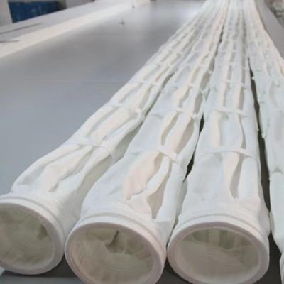 China Área de filtro prolongada do saco de filtro 160mm da membrana dos plissados PTFE do punho 8 do grânulo à venda