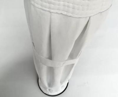 China PTFE Polyester Felt Pleated Filter Bags Non Woven Double Layer 120mm Bead Cuff Head for sale