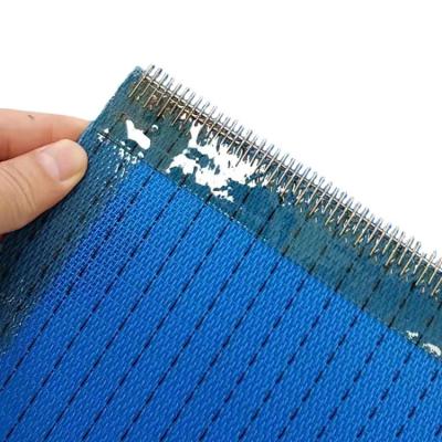 China Biomass Ventilation Polyester Mesh Belt For Wooden Panels Conveying for sale