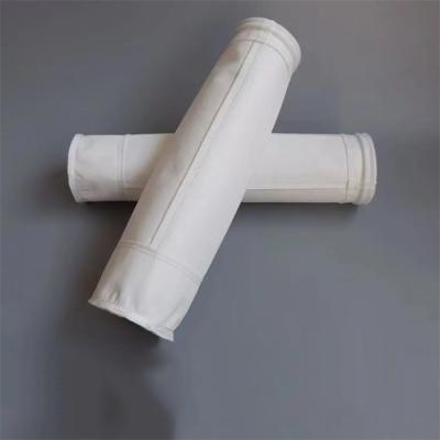 China 500 - 550g Polyester Dust Collector Filter Bags Emission Standard for sale