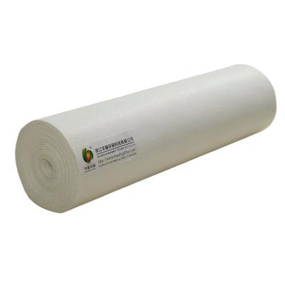 China Non Flammable White Polyester Needle Felt PE Industrial Filter Cloth Surface Treatment for sale
