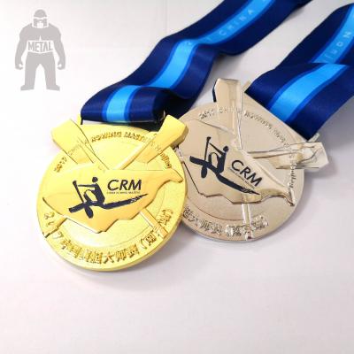 China Sport-Kinderbasketball-Medaillen überzogene Endgoldsilber-Rosen-Farbe verfügbar zu verkaufen