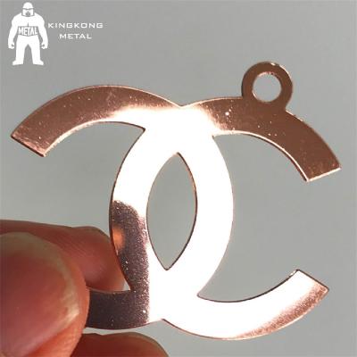 Chine Plats faits sur commande de label en métal, étiquettes balayées d'identification en métal pour l'équipement par logo de marque à vendre