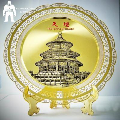 China Sandblasting Or Etching Metal Gold Medal ,  Business  Club Folk Art Award Medals for sale