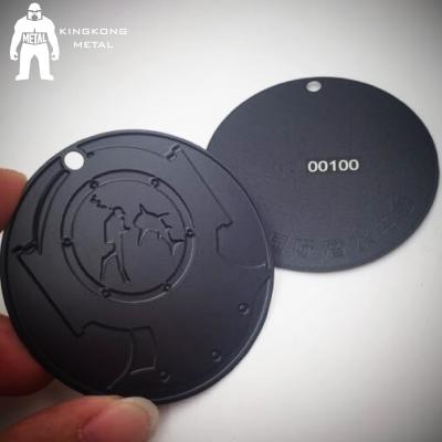 China Oro/metal plateado Placemats y prácticos de costa con el material del aluminio del logotipo del laser en venta
