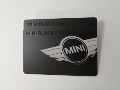 China Matte Black PVC Member Card With Glossy UV Printing HiCo Magnetic Stripe White Signature for sale