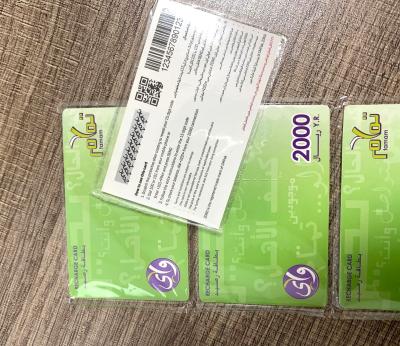 Китай Изготовленные на заказ бумажные лоск печатания карты царапины билета лотереи/слоение Матт продается