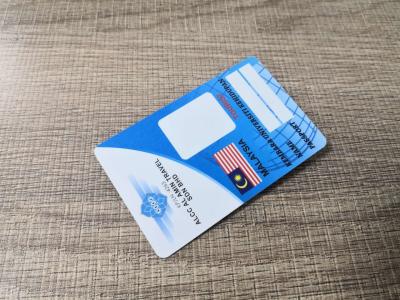 China Cartão feito sob encomenda imprimível do PVC da identificação da placa 125Khz para a identificação à venda