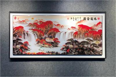 China Quadro Cloisonne feito a mão Art Home Decoration do metal da Buda à venda