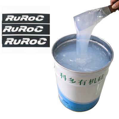 China RoHs Fast Curing 6.5 MPa Screen Printing Silicone Ink For Poisoned Ribbons for sale