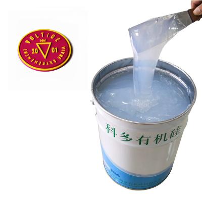 China Solid Stickness Anti Seep Liquid Silicone Rubber For Mold Making for sale