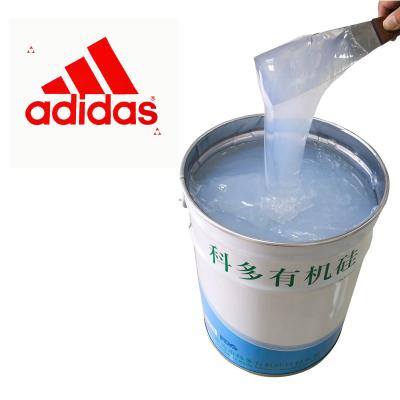 China 43 Shore A Molding Silicone , 10:1 1kg LSR Heat Resistant Silicone Rubber for sale