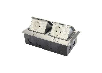 China Double Twin Slow Pop Up Floor Outlet  With International Standard Sockets for sale