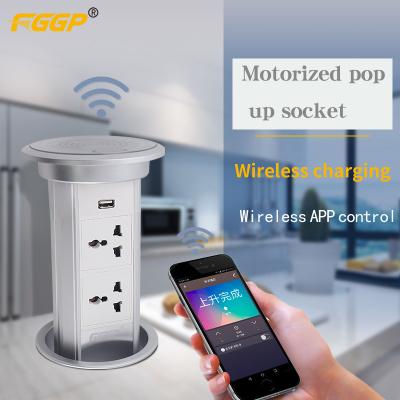 China IP55 Waterproof Kitchen Pop Up Sockets With USB Charger for sale