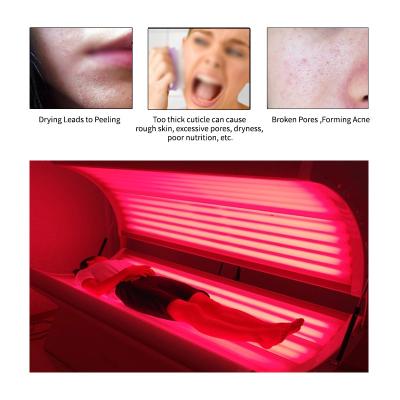 China 660nm 850nm commercial red light therapy bed Medical Full Body Capsule for sale