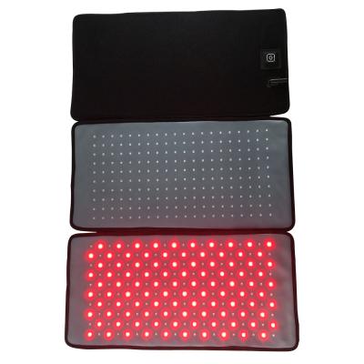 China Whole Body Physiotherapy Red Light Therapy Panel Infrared Massage Mattress for sale