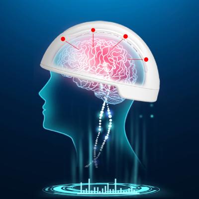 China Medical Brain Neuron Stimulator 810nm Transcranial PBM Helmet For Brain Cell Repair Brain Physiotherapy Helmet for sale