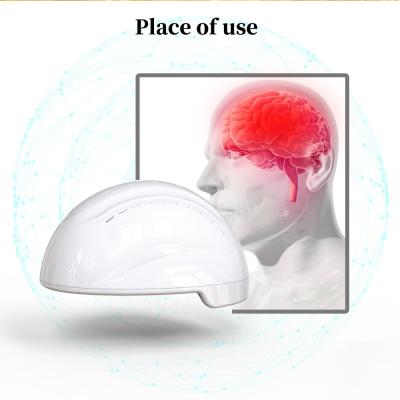 China 810nm NIR LED Light Helmet For Parkinson Therapy for sale