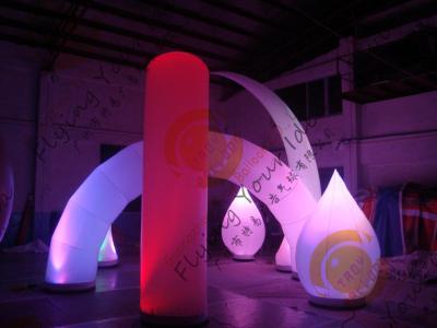 China La publicidad del globo inflable del arco llevó la iluminación para la decoración del festival en venta