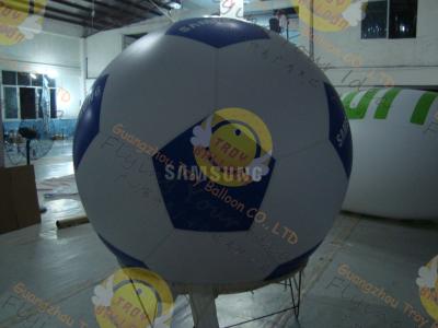 中国 膨脹可能な広告のスポーツは屋外のでき事のための大きいフットボールの形を風船のようにふくらませます 販売のため