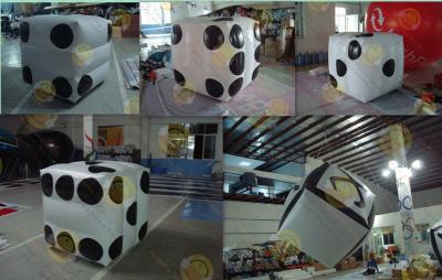 China 1m Square Large Inflatable Dice Strong - Resistant For Sporting Events for sale