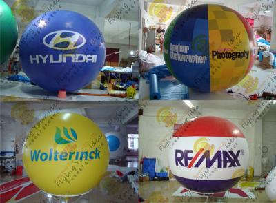 China 2.5m Thickness PVC Large Inflatable Balloons Fire Resistance For Outdoor Decorations for sale