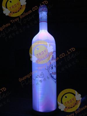 Chine Lumière réutilisable adaptée aux besoins du client de la bouteille gonflable LED d'Oxford pour des événements spéciaux à vendre
