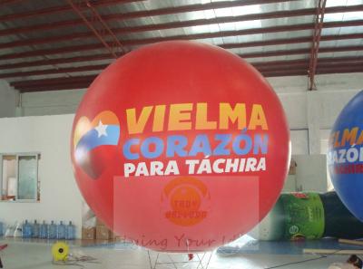 China Large Tarpaulin Blow Up Advertising Helium Balloons Custom Logo for sale