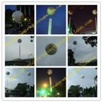 中国 2M の昇進、オープンおよび展覧会のための膨脹可能な広告のヘリウムの気球 販売のため