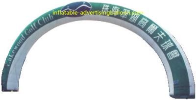 China 10M Fashion Inflatable Arch , Inflatable Entrance Arch Made Of Oxford For Advertising for sale