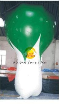 China el helio inflable de la publicidad de los 7m hincha la lona del PVC de 0.4m m para la promoción en venta