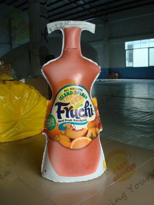 China Garrafa inflável elegante da bebida/produtos infláveis de pouco peso do mercado à venda
