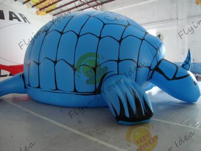China Tortuga inflable divertida de la piscina, animales inflables gigantes del parque de atracciones en venta
