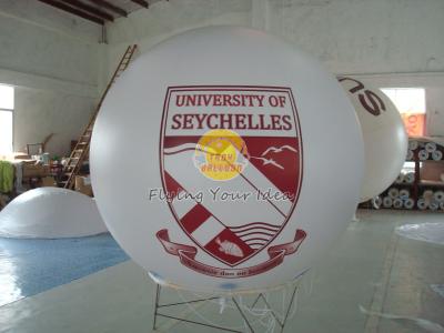 China Digital printing business ad helium balloon with 0.18mm PVC for opening event for sale